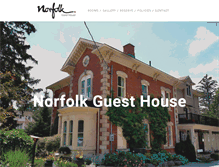 Tablet Screenshot of norfolkguesthouse.ca